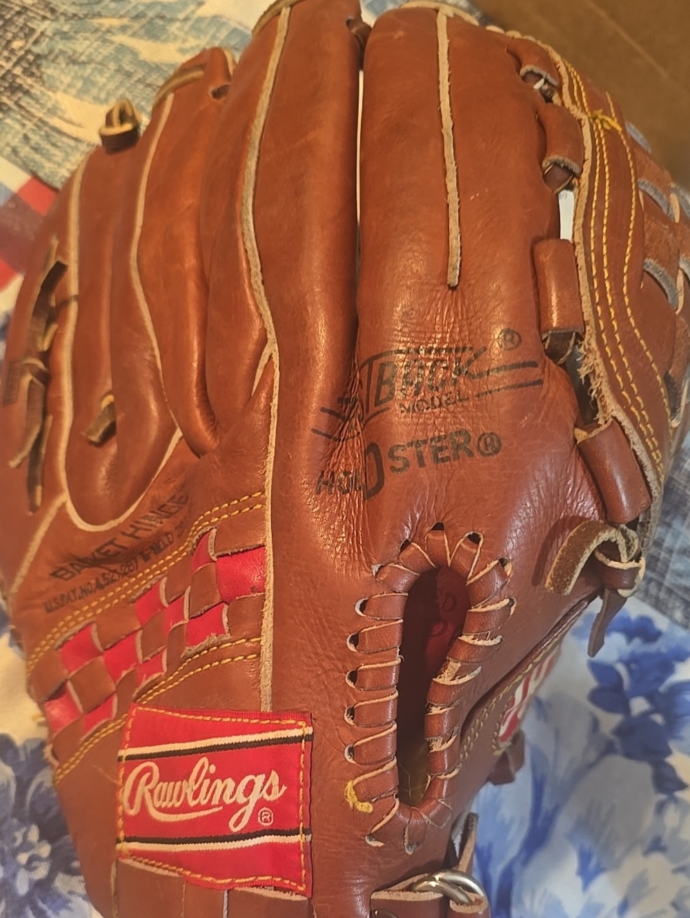 Rawlings Men’s Premium Series Brown Baseball Glove SG76 1980s